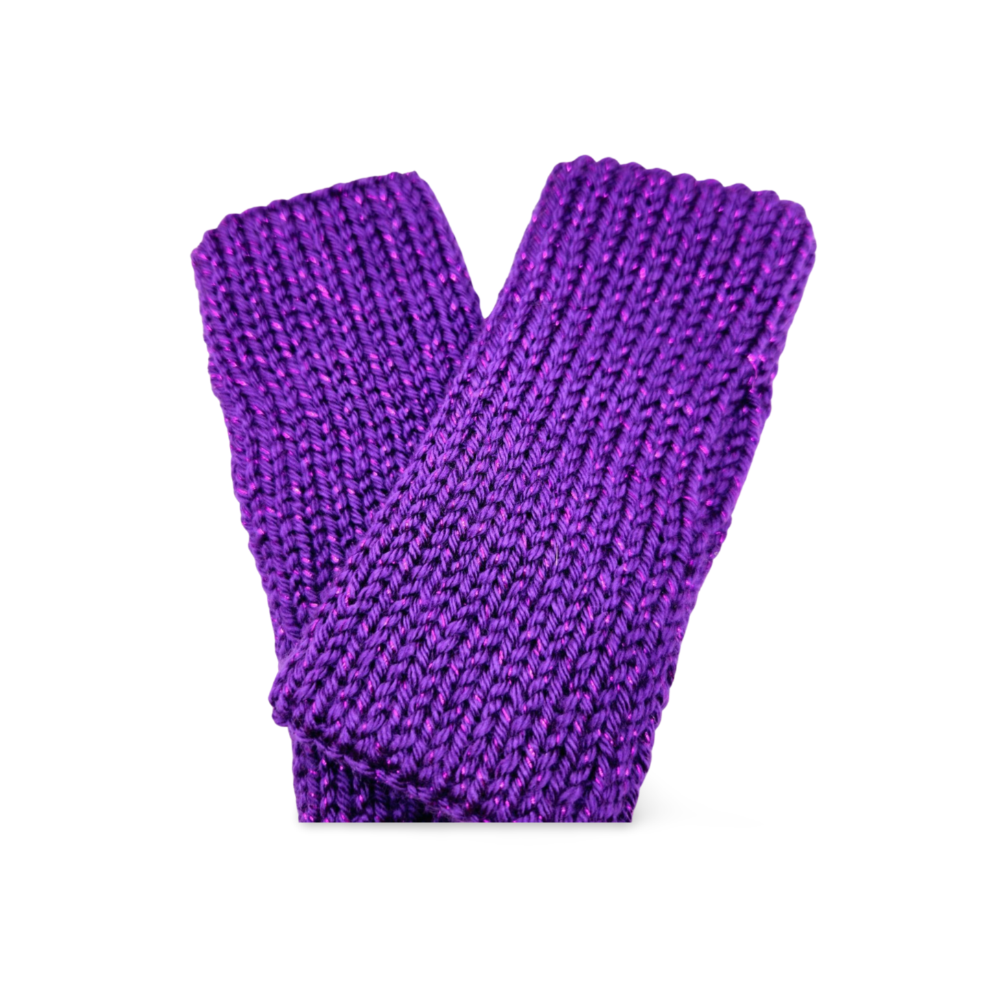 Fingerless Gloves with a Hint of Sparkle