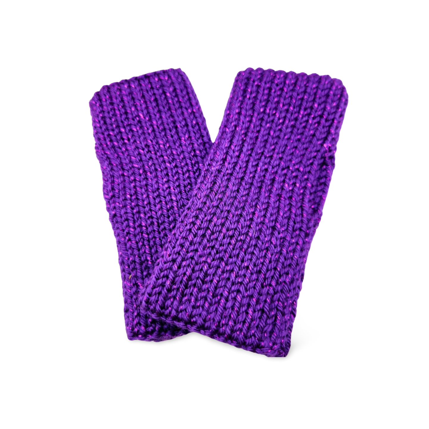 Fingerless Gloves with a Hint of Sparkle