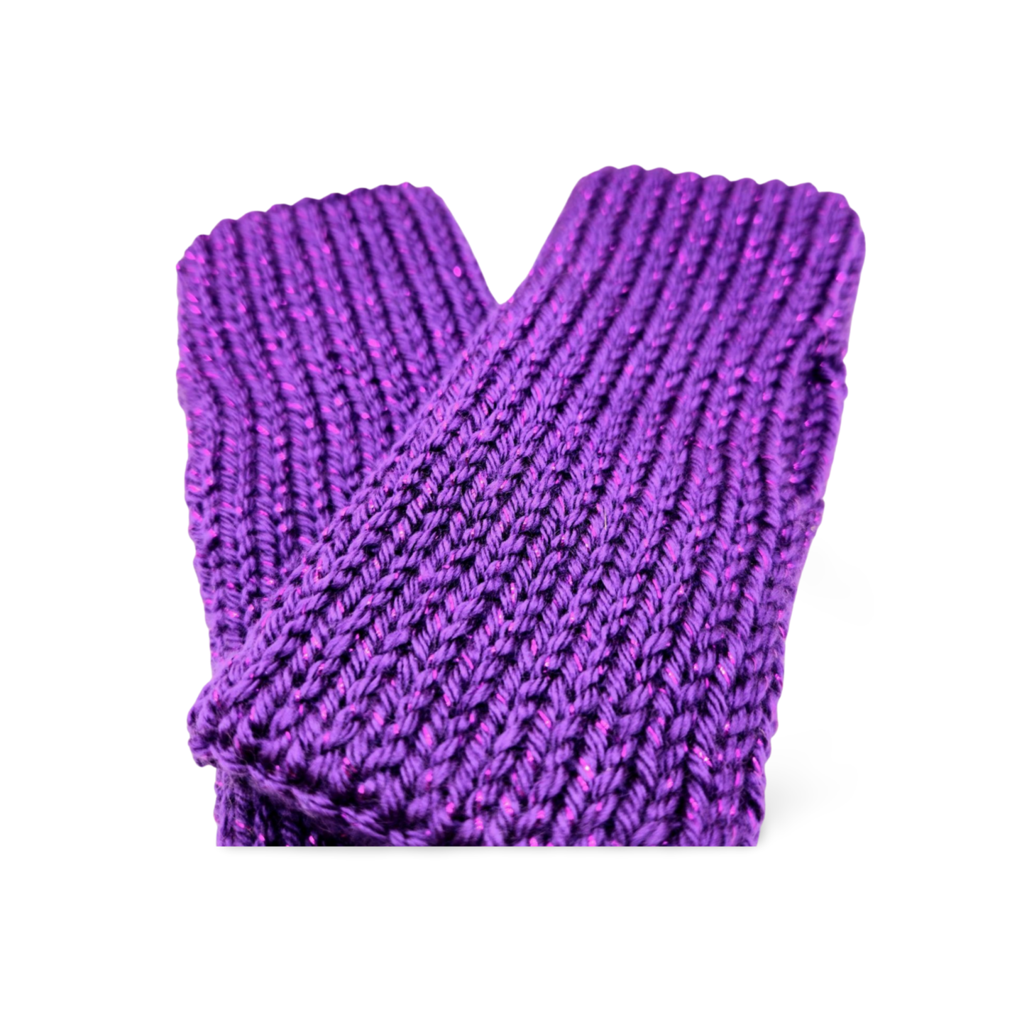 Fingerless Gloves with a Hint of Sparkle
