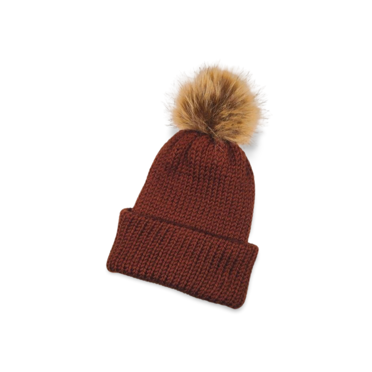 Pompom Beanies in Solid Colours