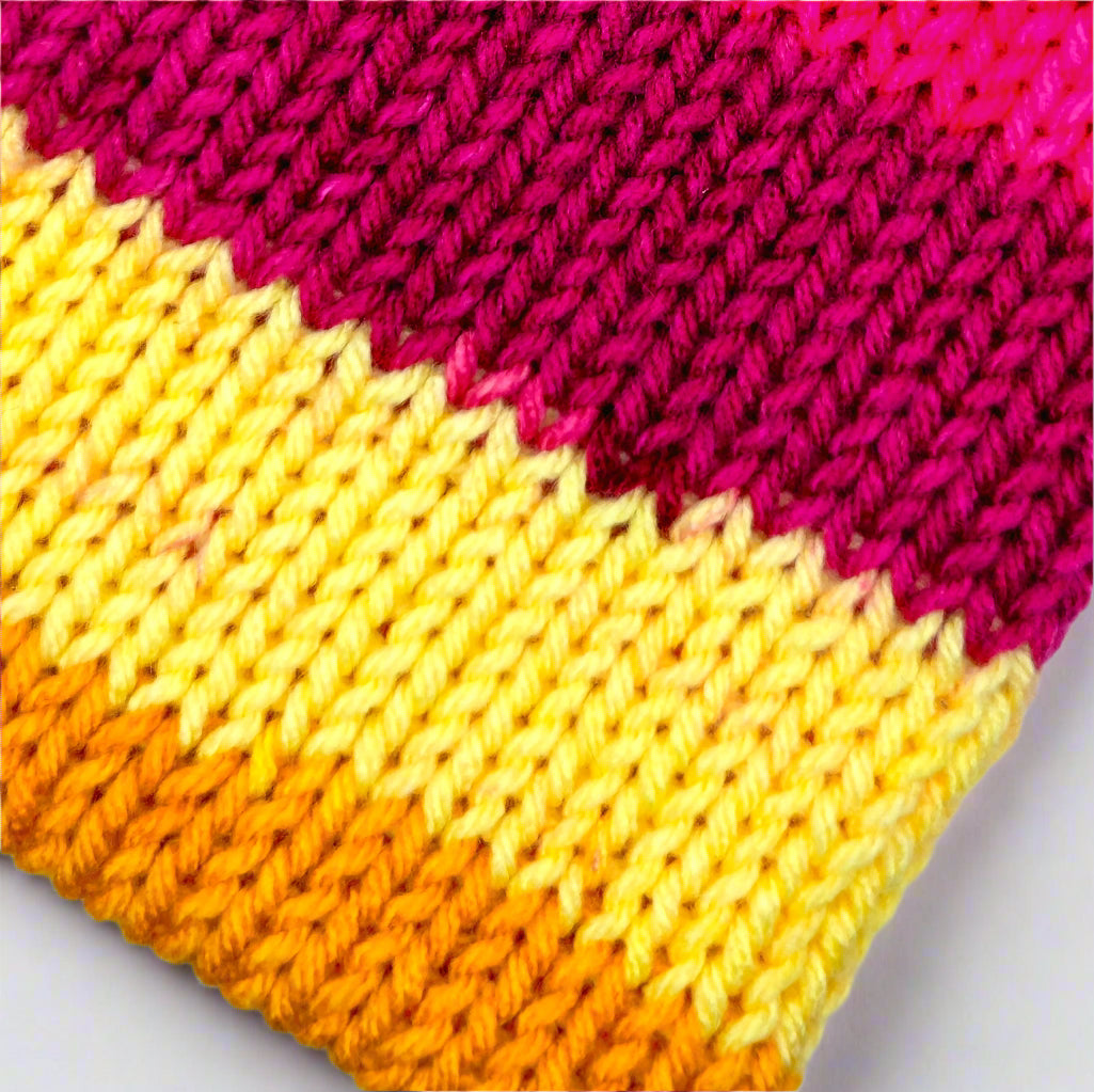 Reversible Striped Beanie