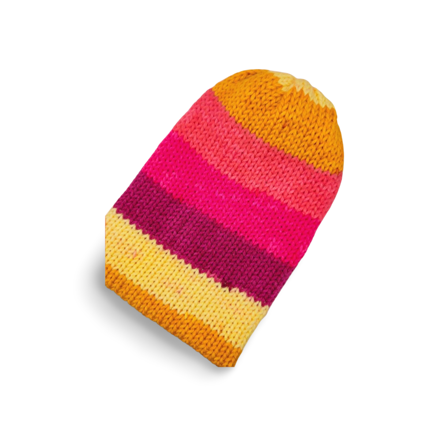 Reversible Striped Beanie