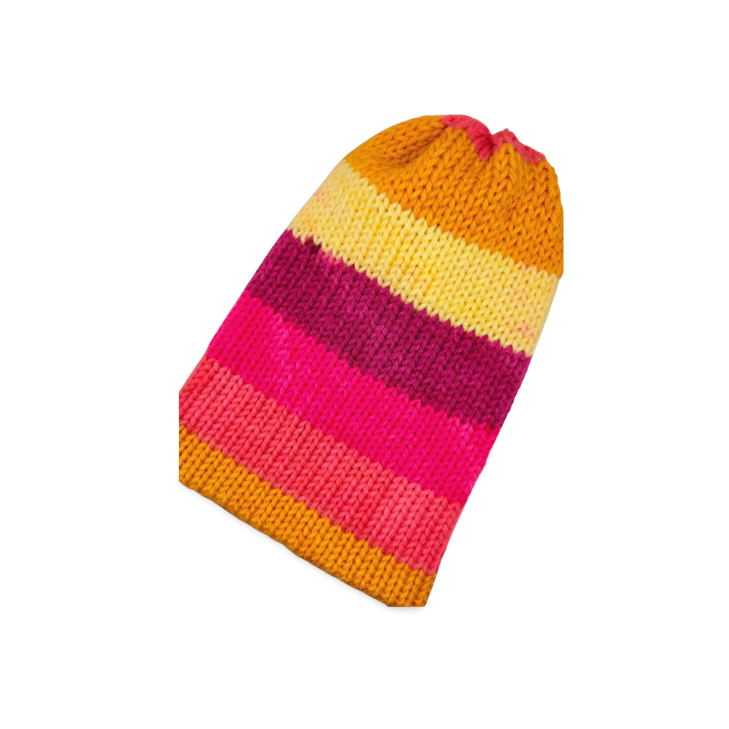 Reversible Striped Beanie