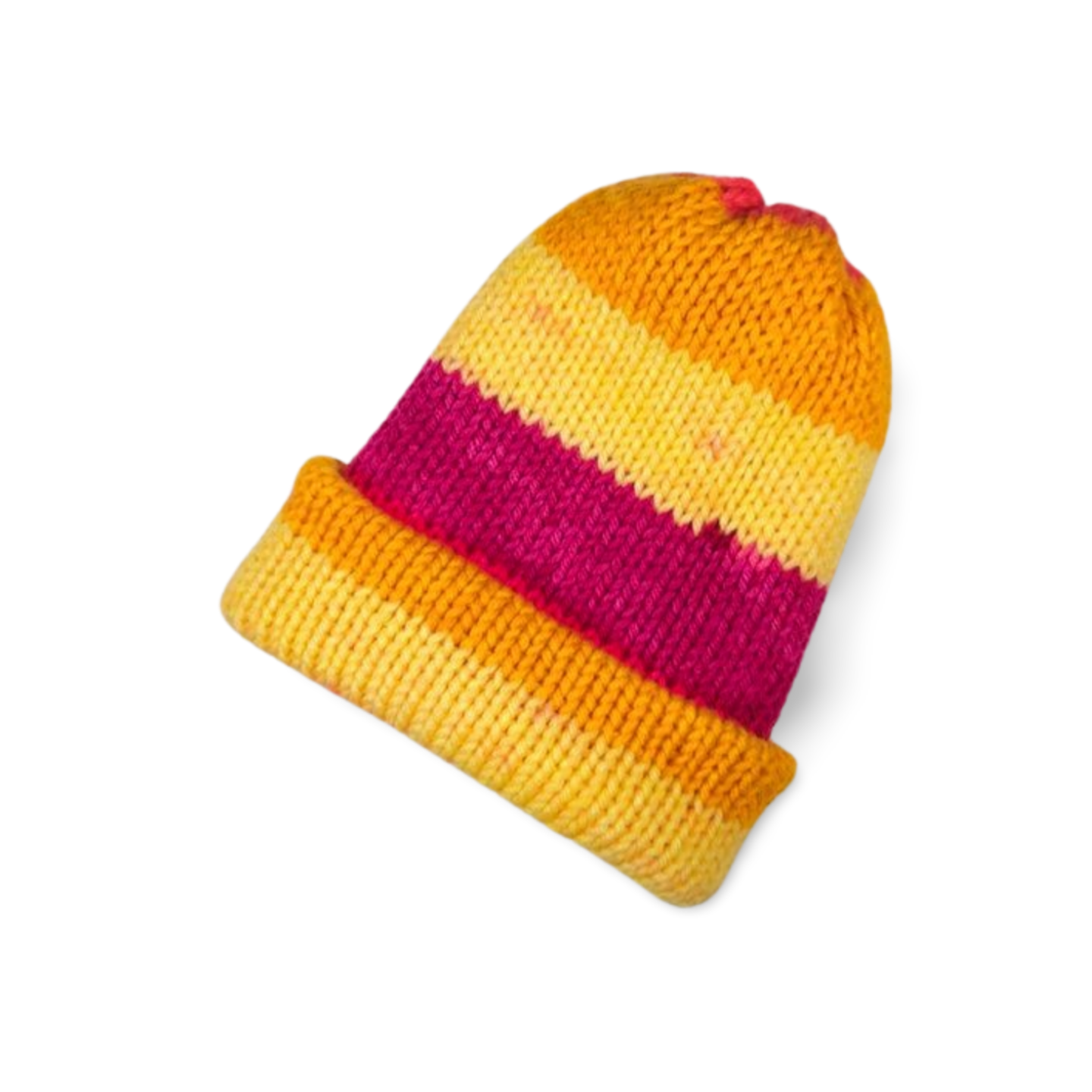 Reversible Striped Beanie