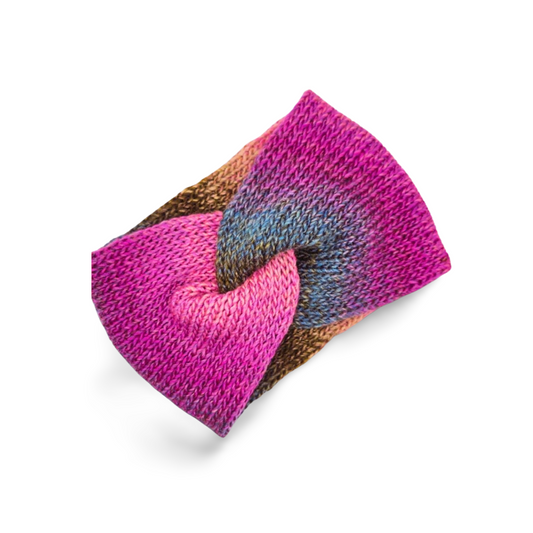 Wild Violets Twist Headband