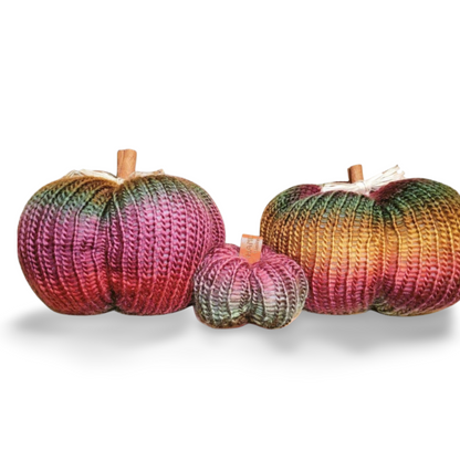 Autumn Colours Pumpkins - Bianca La Luna Knits