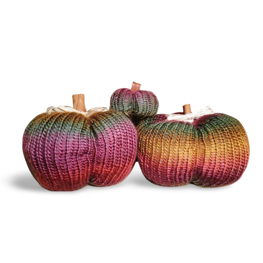 Autumn Colours Pumpkins - Bianca La Luna Knits