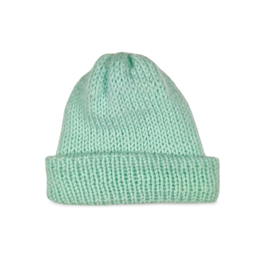 Baby Beanies in Solid Colours - Bianca La Luna Knits