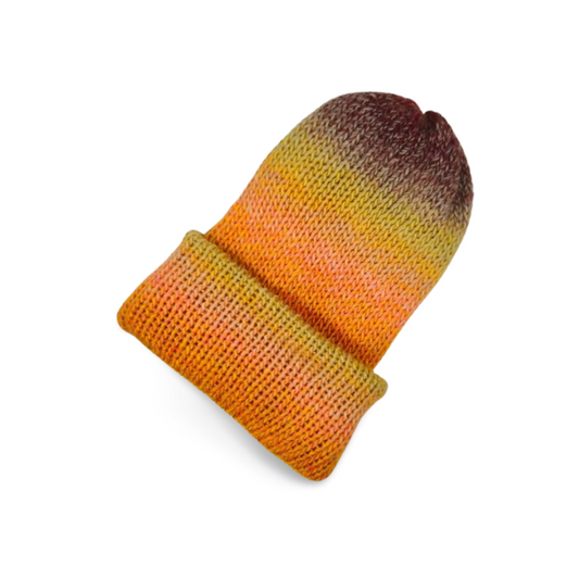 Cherry On Top Reversible Beanie - Bianca La Luna Knits