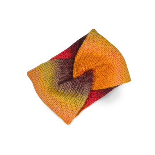 Cherry On Top Twist Headband - Bianca La Luna Knits