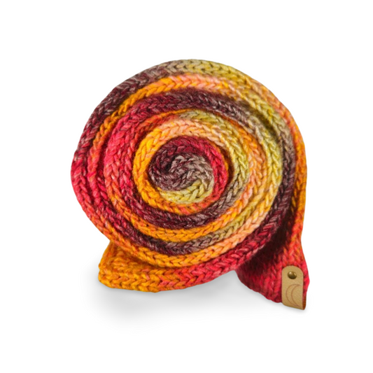 Cherry on Top Scarf - Bianca La Luna Knits
