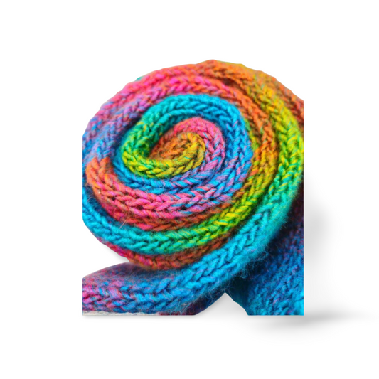 Electric Rainbow Scarf