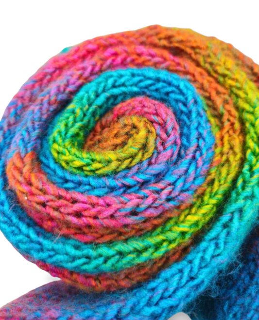 Electric Rainbow Scarf