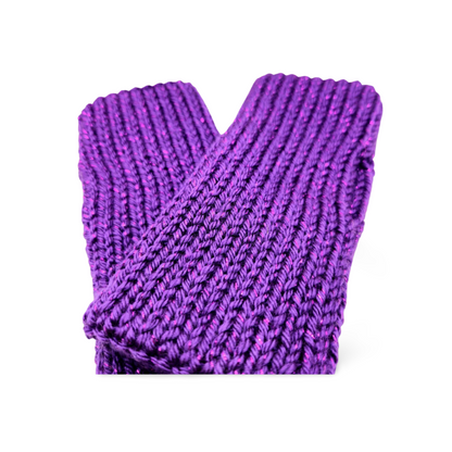 Fingerless Gloves with a Hint of Sparkle