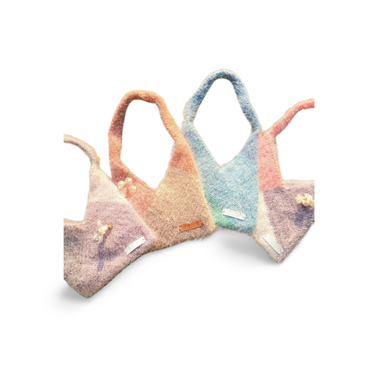 Multicoloured Mini Tote Bags