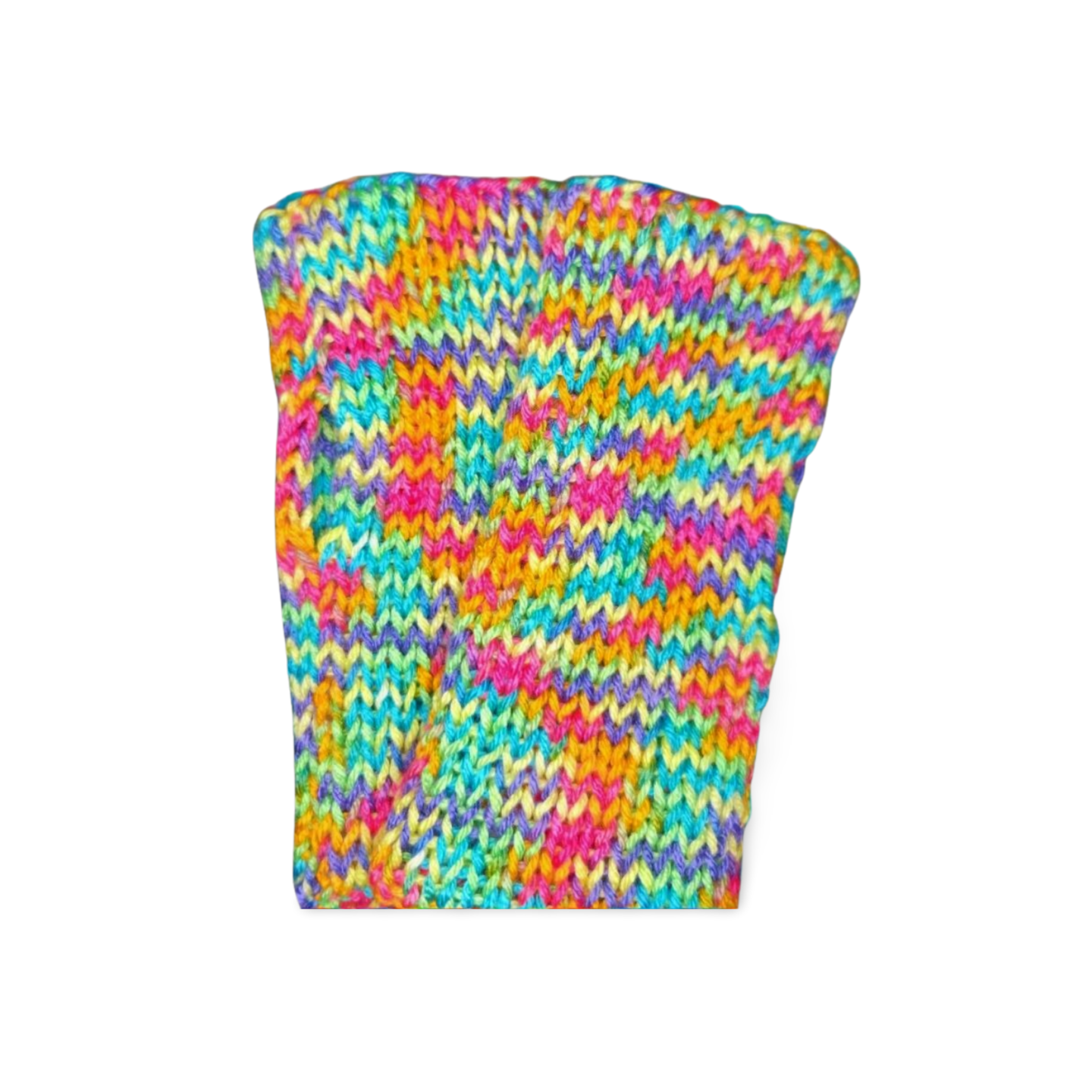 Rainbow Fingerless Gloves
