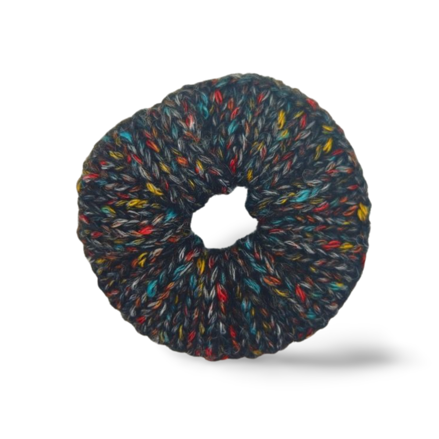 Soft Multicoloured Hair Scrunchies