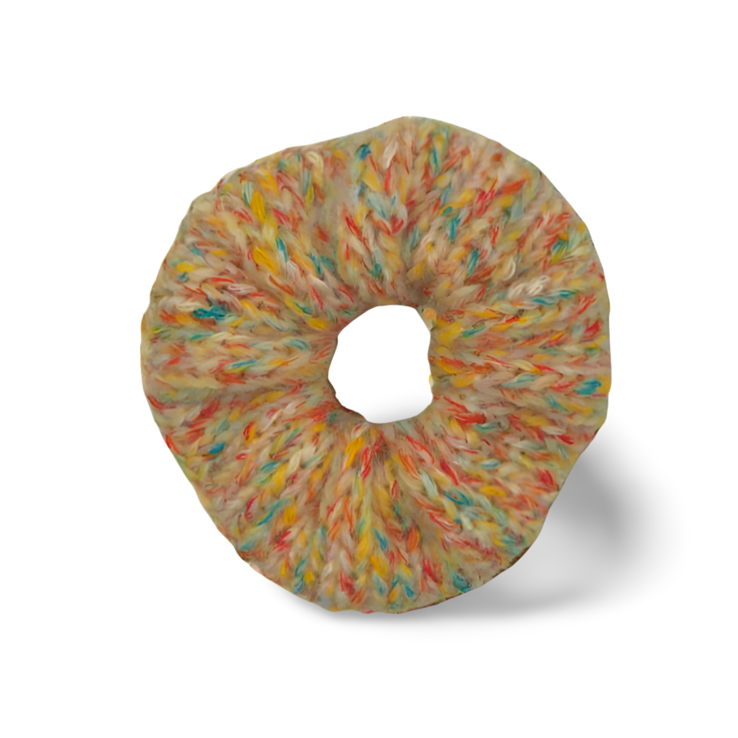Soft Multicoloured Hair Scrunchies