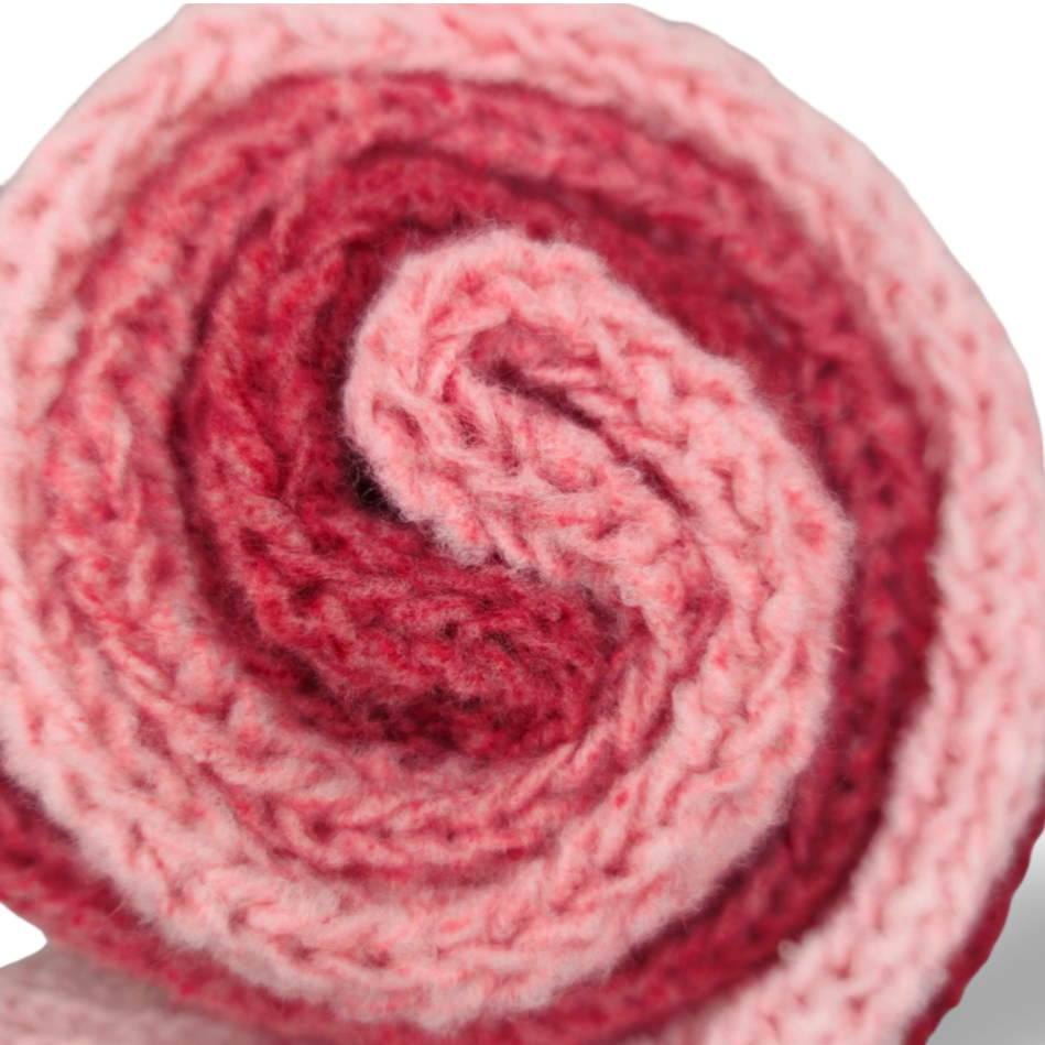 Soft Shades of Red and Pink Scarf