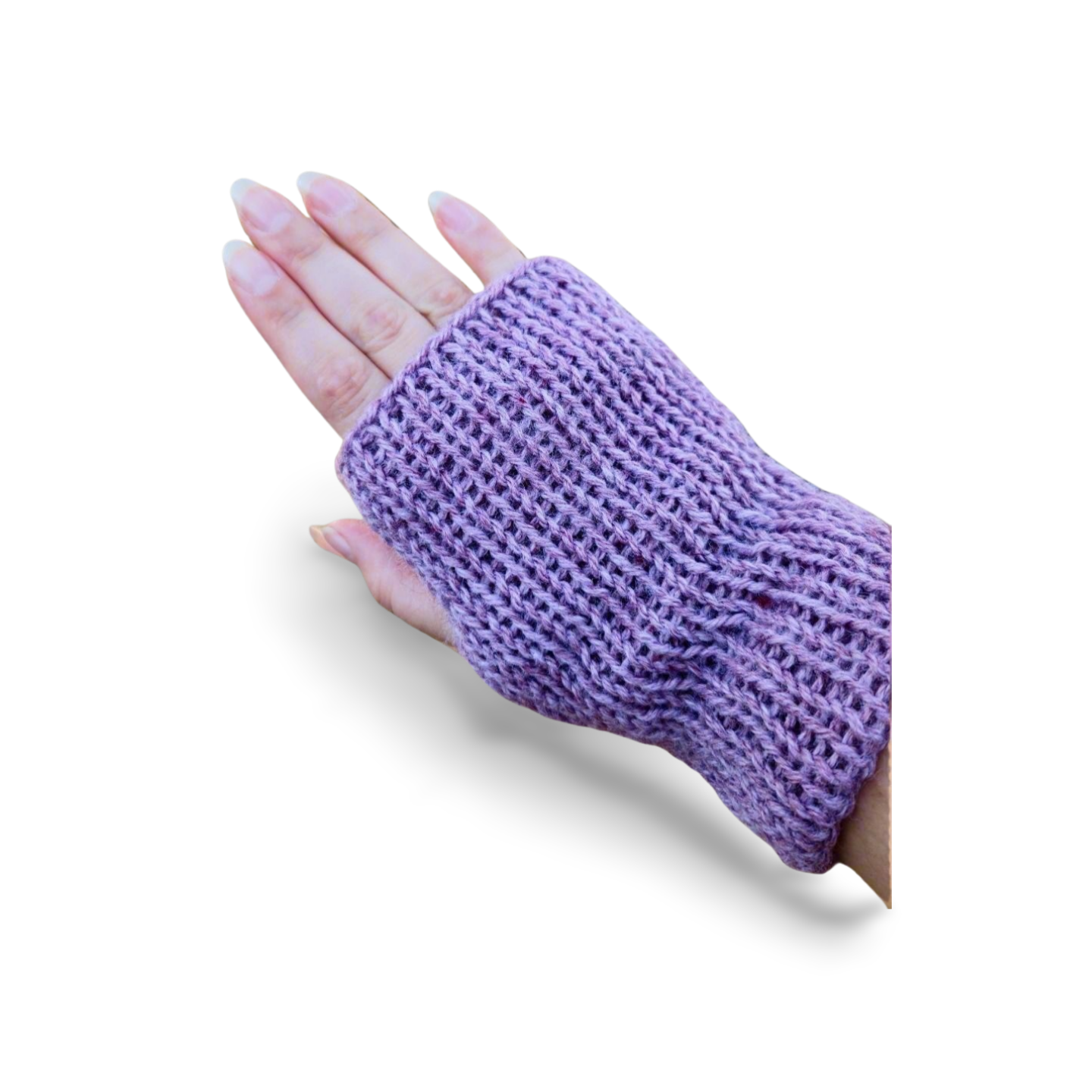 Sustainable Soft Fingerless Gloves